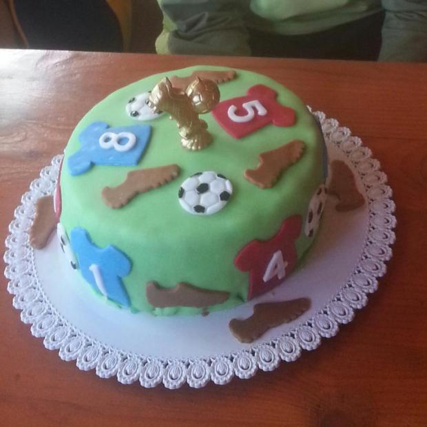 Futbalistovi, torta, Športové torty, Mirka100, 1