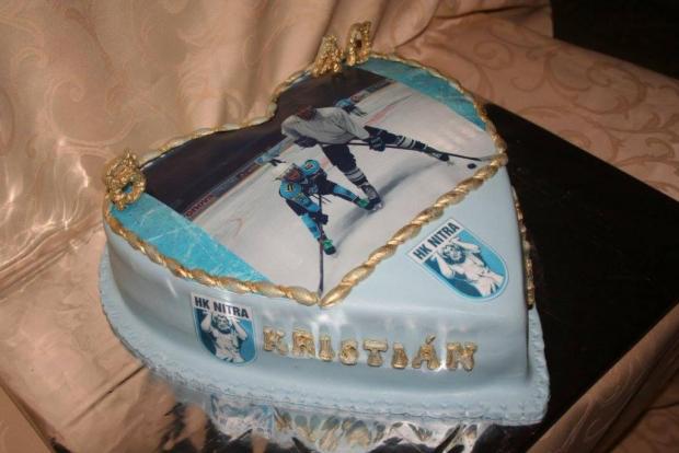 HK Nitra, torta, Narodeninové torty, Zuzana Knapikova, 2