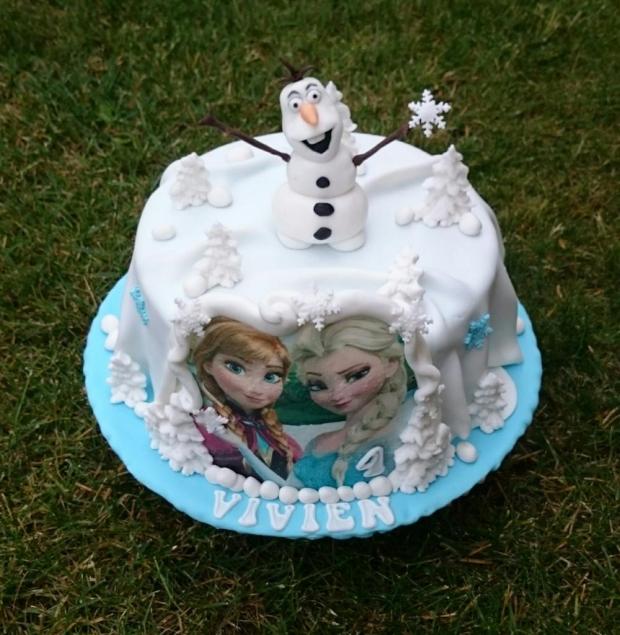 Tortička Frozen , torta, Rozprávkové torty, andy611, 1