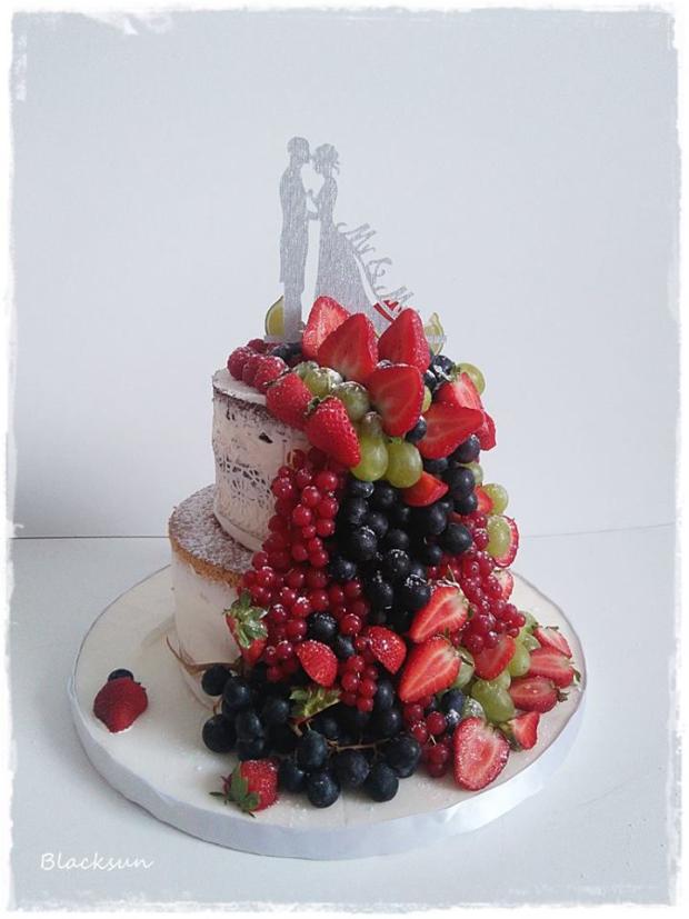 Svadobná s ovocným vodopádom, torta, Svadobné torty Svadobná s ovocným vodopádom, torta, Svadobné torty, Blacksun, 1