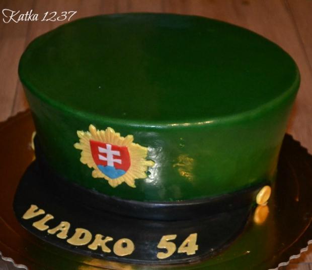 policajná čiapka, torta, Narodeninové torty, katka1237, 1