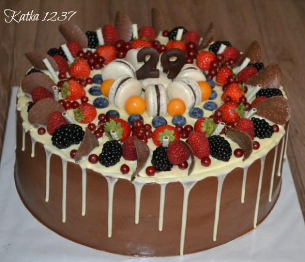 čokoládová k 29.narodeninám, torta, Čokoládové torty, katka1237, 1