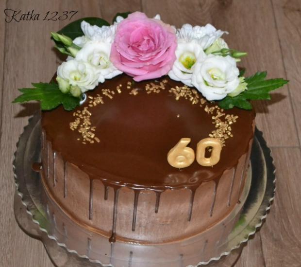 s kvetmi, torta, Čokoládové torty, katka1237, 1
