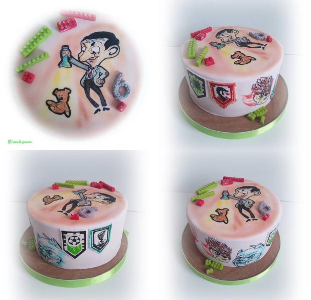 Maľovaný Mr.Bean, torta, Ostané torty pre deti Maľovaný Mr.Bean, torta, Ostané torty pre deti, Blacksun, 1
