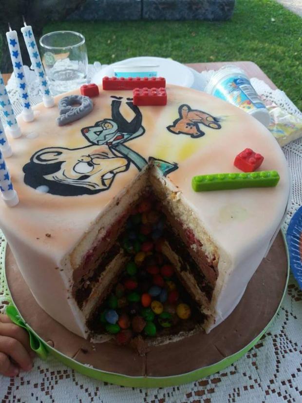 Maľovaný Mr.Bean, torta, Ostané torty pre deti Maľovaný Mr.Bean, torta, Ostané torty pre deti, Blacksun, 2