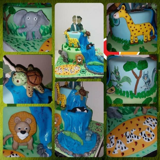 Tortička zo seriálu WILD KRATTS, torta, Rozprávkové torty, veronika.golecka, 2