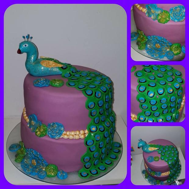 Páv, torta, Narodeninové torty, veronika.golecka, 1