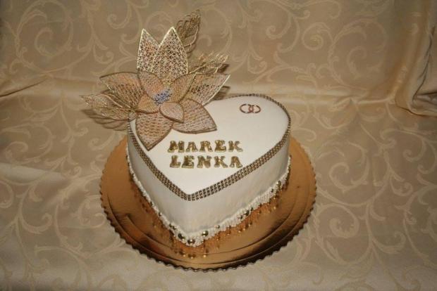 Svadobná, torta, Svadobné torty, Zuzana Knapikova, 1