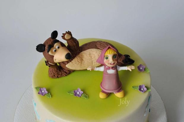 Máša a medvěd, torta, Rozprávkové torty Máša a medvěd, torta, Rozprávkové torty, joly, 2