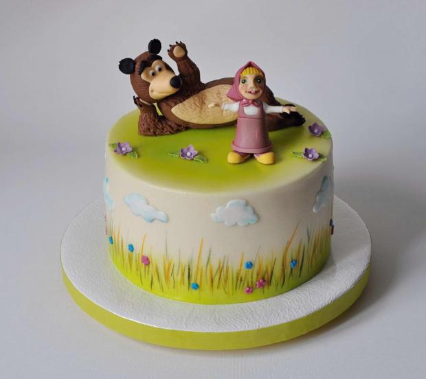 Máša a medvěd, torta, Rozprávkové torty Máša a medvěd, torta, Rozprávkové torty, joly, 1