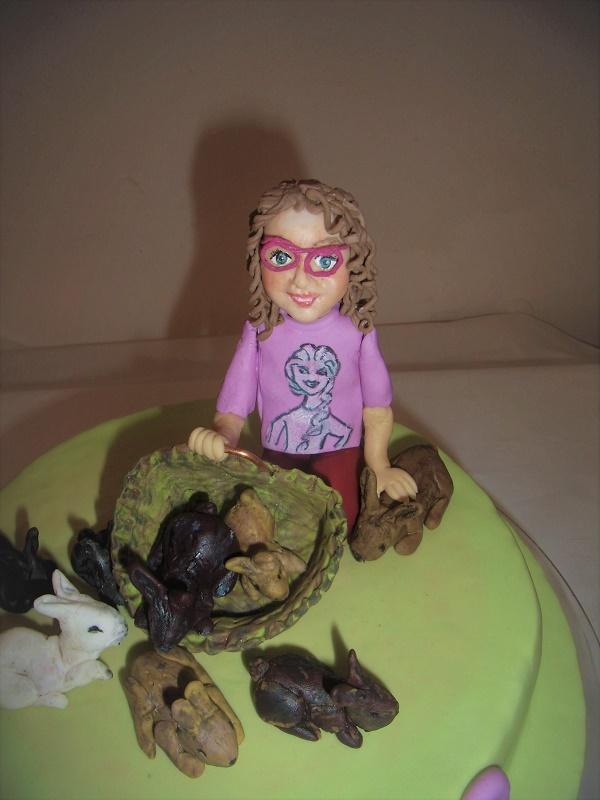 Monika so zajačikmi, torta, Torty pre dievčatá Monika so zajačikmi, torta, Torty pre dievčatá, mariaJ, 2