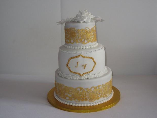 svadobná, torta, Svadobné torty, norindela, 3