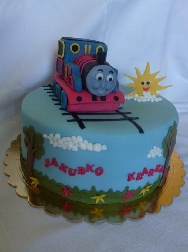 Mašinka Tomáš, torta, Torty autíčka, vláčiky, JAJA792, 1