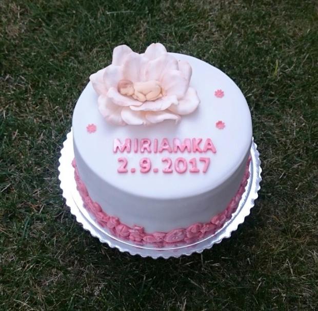 Krstinová tortička 2, torta, Torty na cirkevné sviatky, andy611, 1