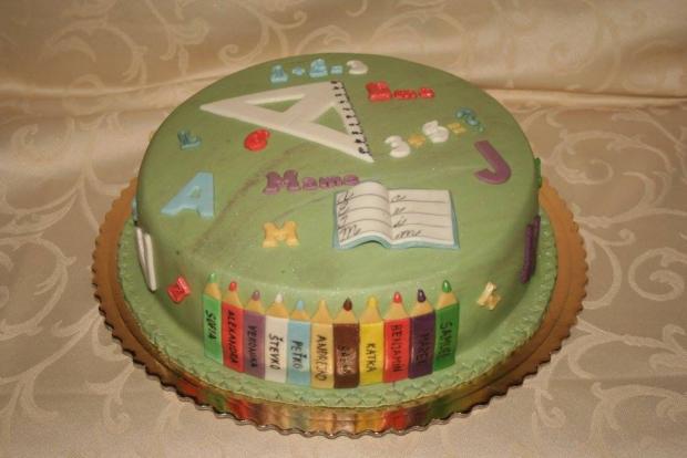 Pre prváčikov, torta, Ostané torty pre deti, Zuzana Knapikova, 1