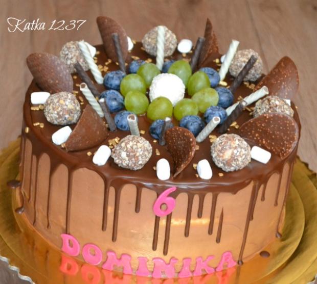 ovocná k 6 naroedninám, torta, Čokoládové torty, katka1237, 1