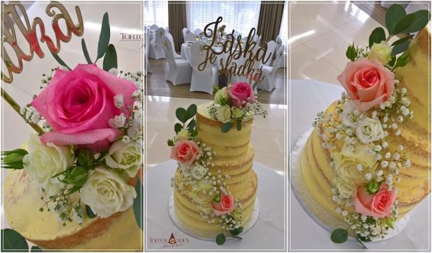 Svadobná polonahá , torta, Svadobné torty, Tortolandia.sk, 3