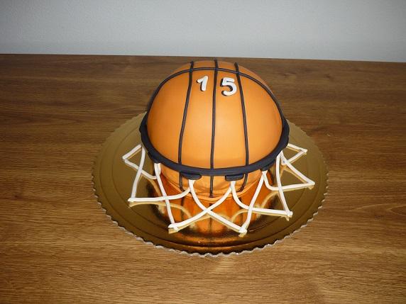 Basketbalová lopta, torta, Športové torty Basketbalová lopta, torta, Športové torty, jarka22, 1