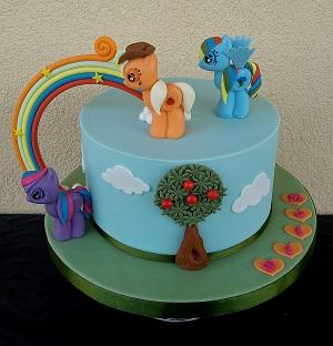 my little ponny, torta, Rozprávkové torty, Drahoslava Žilincová, 1