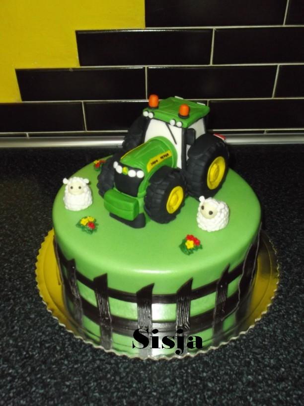 Traktor, torta, Torty autíčka, vláčiky, Sisja, 1