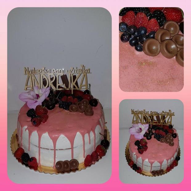 Pre najlepšiu pani učiteľku, torta, Narodeninové torty, veronika.golecka, 1