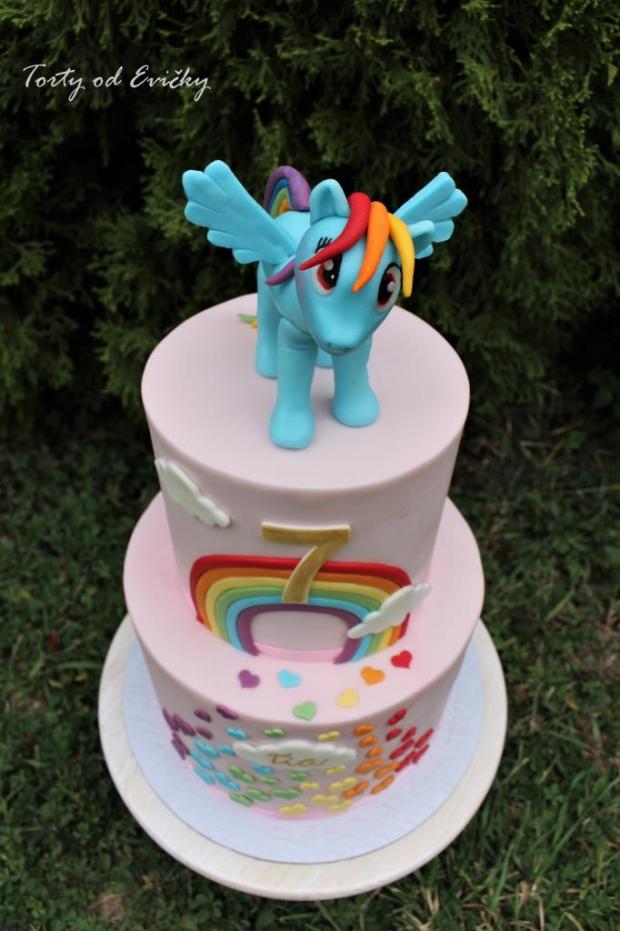 My little pony, torta, Rozprávkové torty, Torty od Evičky, 3
