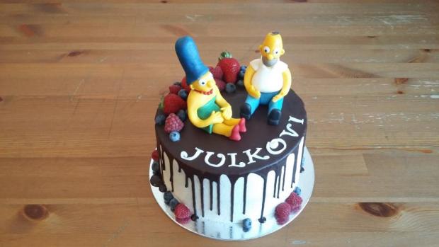 Simpson, torta, Narodeninové torty, juraj.ba, 1