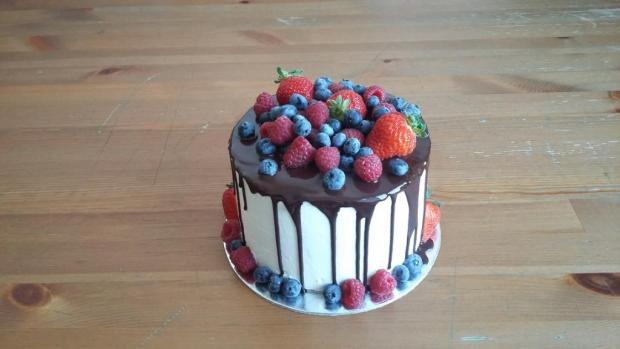 Ovocná, torta, Drip torty, juraj.ba, 1