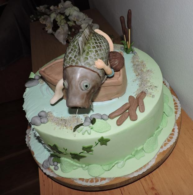 Máriovi-rybárovi, torta, Narodeninové torty, Stanulienka, 2