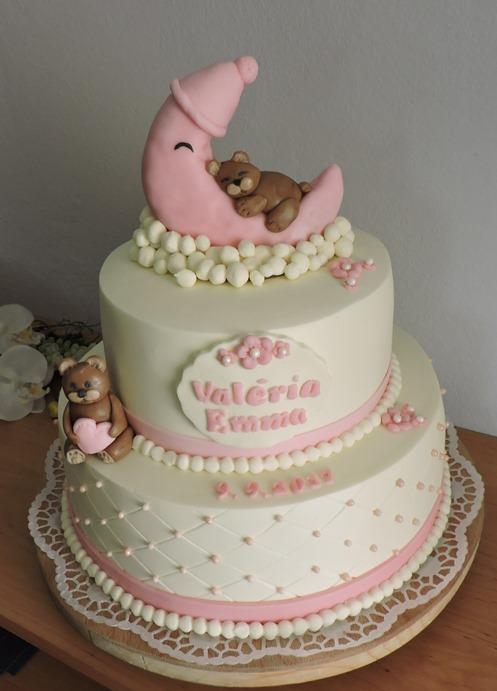 Krstinová, torta, Torty na krstiny, Stanulienka, 1