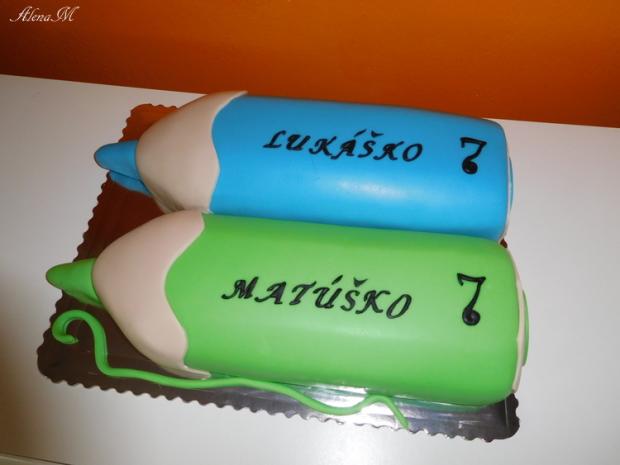 Narodeninová pre dvojčatá, torta, Ostané torty pre deti, AlenaM, 1
