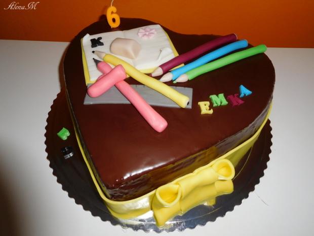 Pre prváčku k narodeninám, torta, Narodeninové torty, AlenaM, 1