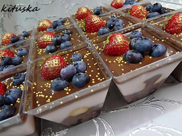 mini dezertíky v pohárikoch, torta, Zákusky, kituska, 2