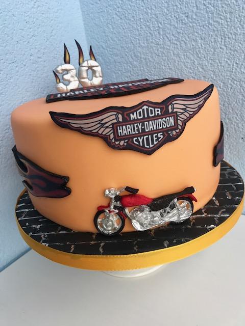 Motorkářský, torta, Narodeninové torty, ajsanek, 1