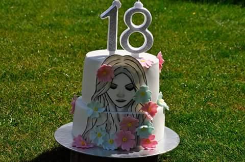 Sladkych 18, torta, Narodeninové torty, zlasticova, 1
