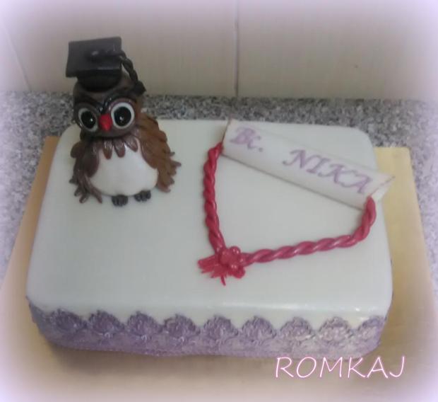 promočná, torta, Torty - škola, stužková, ROMKAJ, 1