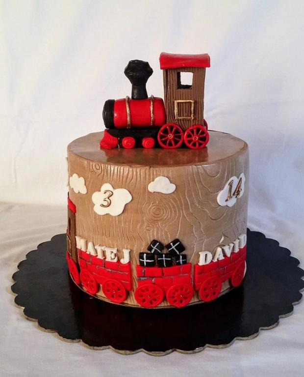Vláčik, torta, Torty autíčka, vláčiky, mlssna alena, 1