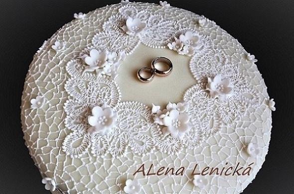 Svadobná, torta, Svadobné torty, Alena Lenicka, 2