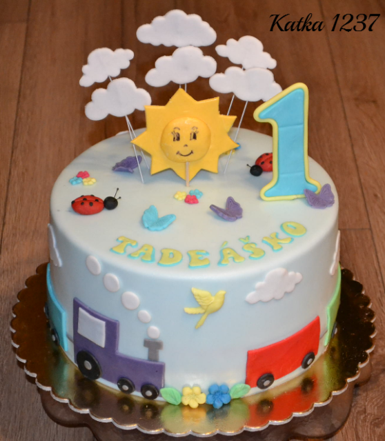 detská s vláčikom, torta, Torty autíčka, vláčiky, katka1237, 1