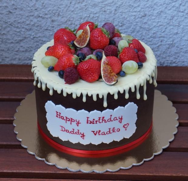 Ovocná, torta, Drip torty, zabinka, 1