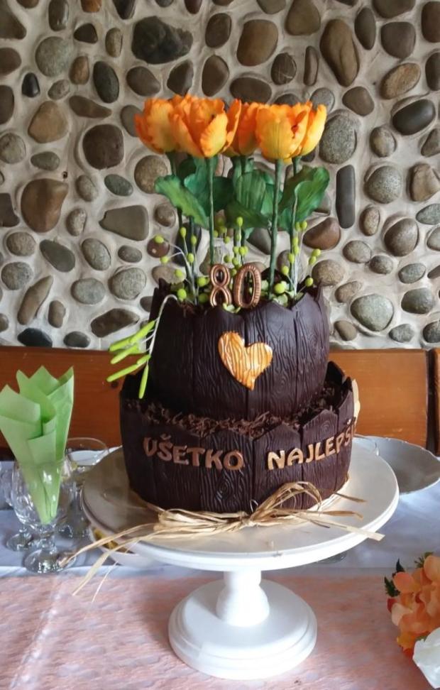 Tulipánová k 80-tke, torta, Narodeninové torty, adelka22, 1