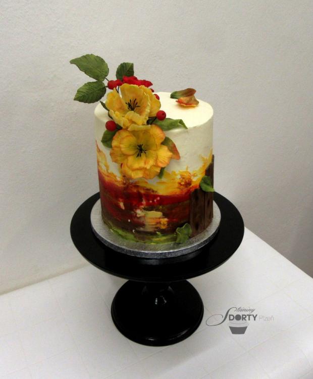 Podzim, torta, Narodeninové torty Podzim, torta, Narodeninové torty, Stániny dorty, 2