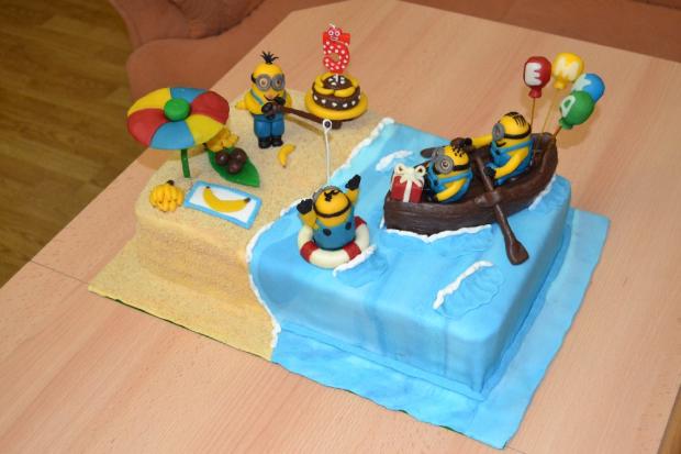 Mimoni, torta, Rozprávkové torty, N a D, 1