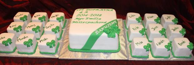 Stužková..., torta, Torty - škola, stužková, Tinka, 5