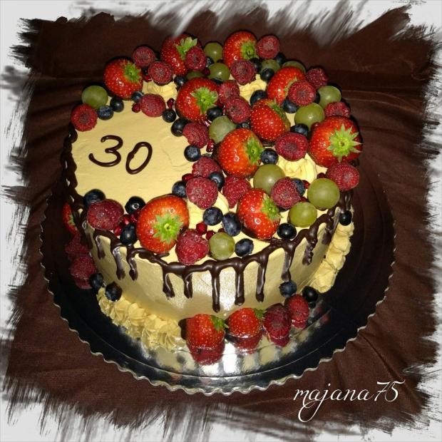 ovocna , torta, Drip torty, majana75, 1