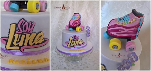 Koliesková korčula " Soy Luna", torta, Torty pre dievčatá Koliesková korčula " Soy Luna", torta, Torty pre dievčatá, Tortolandia.sk, 3
