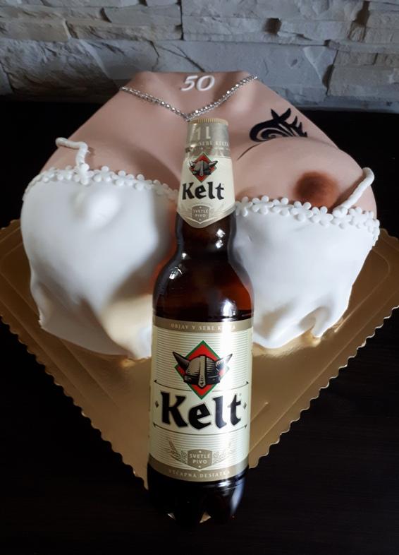 Prsia + Kelt pre chlapa , torta, Torty pre dospelých *, MartinaO, 1