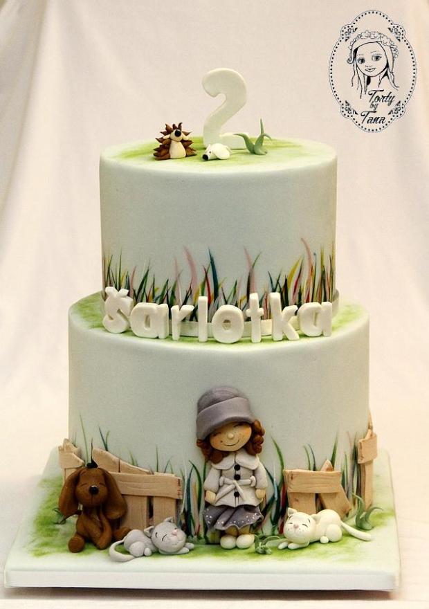 Zvieratková :-), torta, Torty pre dievčatá Zvieratková :-), torta, Torty pre dievčatá, grasie, 1