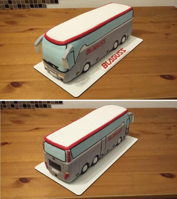 Autobus SETRA, torta, Torty autíčka, vláčiky Autobus SETRA, torta, Torty autíčka, vláčiky, juraj.ba, 1
