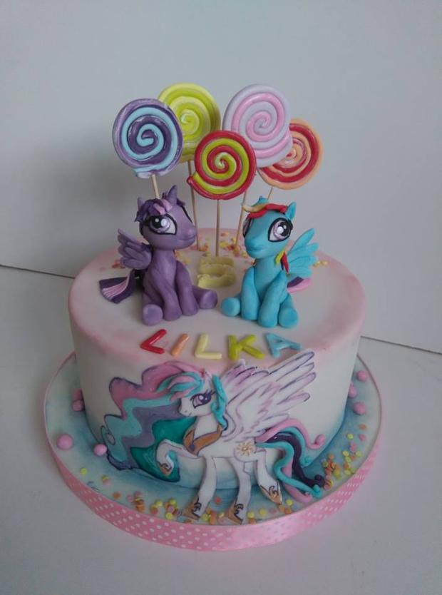 Poníky, torta, Rozprávkové torty Poníky, torta, Rozprávkové torty, Blacksun, 1